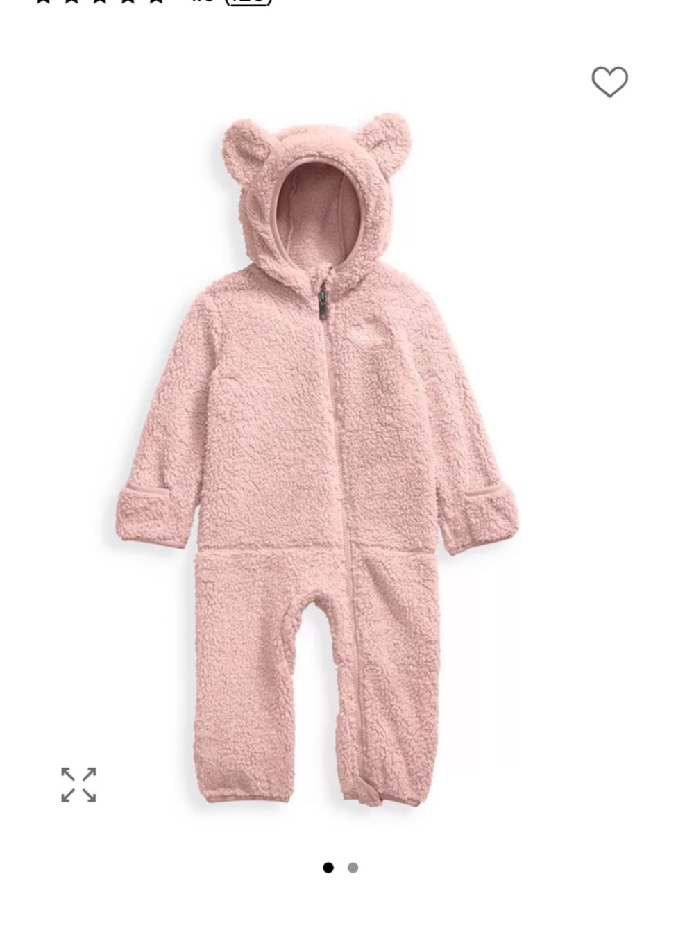 The North Face Baby Campshire One Piece Fleece Coverall